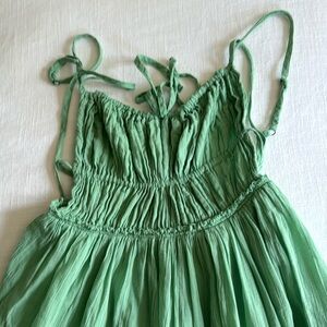 Free people maxi dress worn twice. Like new